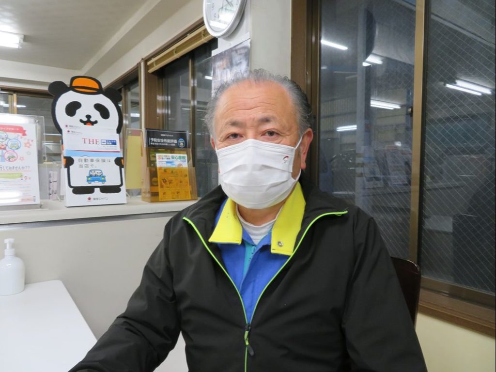 ボディショップ早川ではマスク着用を徹底しています